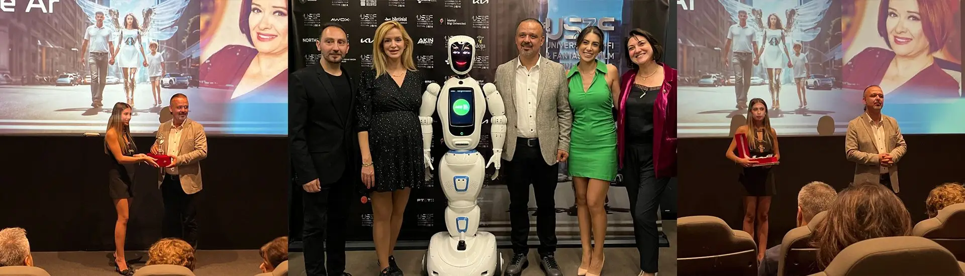 Dr Özgür AKIN Receives the National Contribution to Fantastic Cinema Award