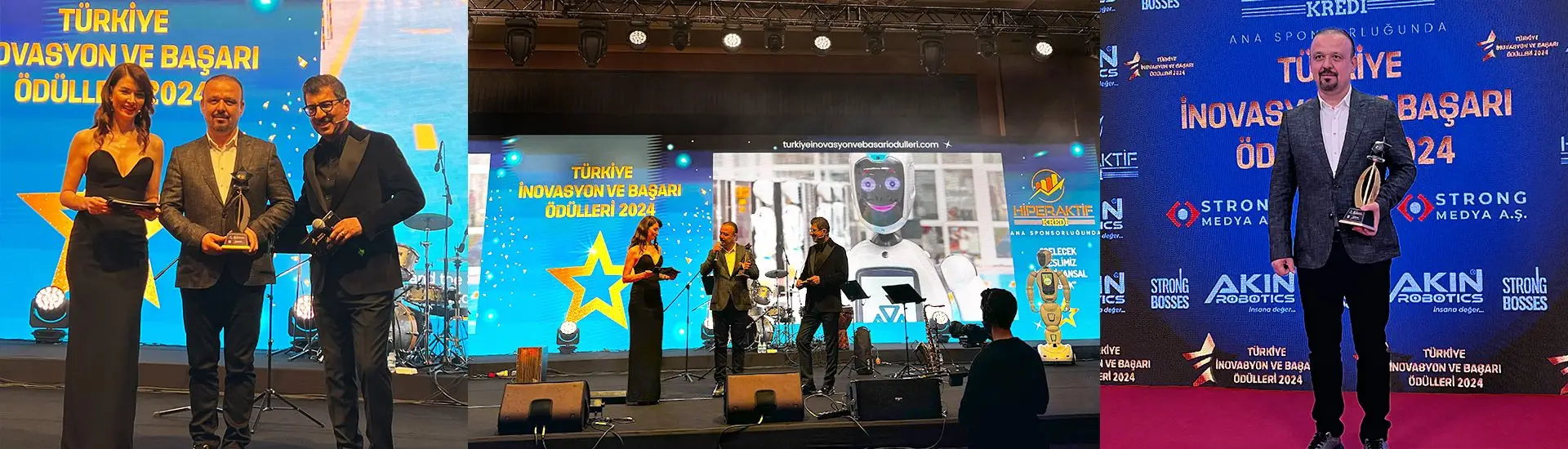 Robotic Technologies Brand of the Year Award was given to AKINROBOTICS